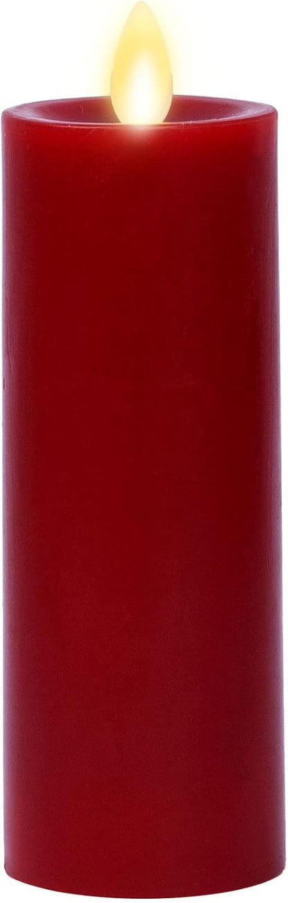 Luminara Flameless Battery Operated IR Indoor Round LED Candle for Decoration (Used, Damaged Retail Box)