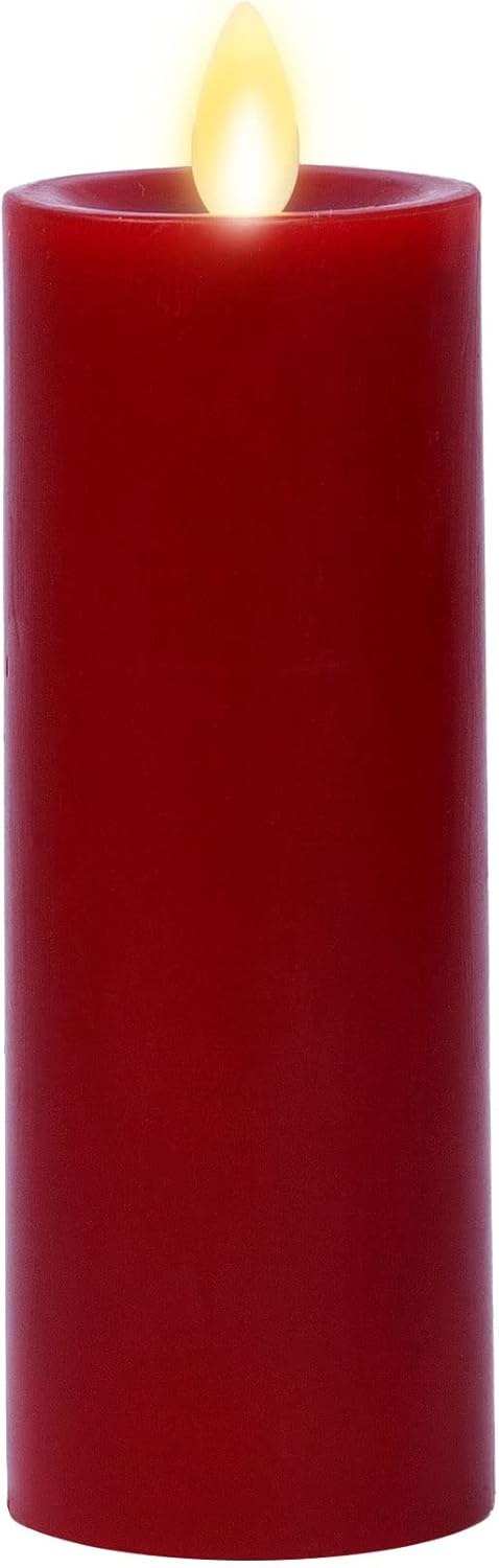 Luminara Flameless Battery Operated IR Indoor Round LED Candle for Decoration (Used, Damaged Retail Box)