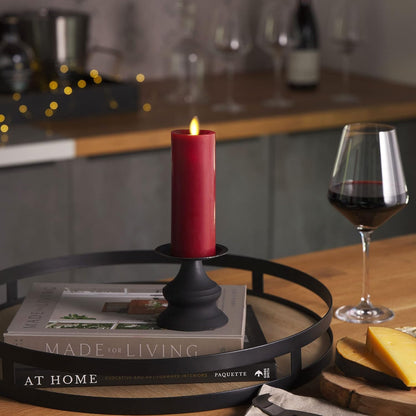 Luminara Flameless Battery Operated IR Indoor Round LED Candle for Decoration (Used, Damaged Retail Box)