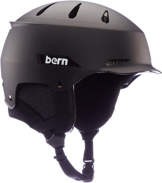 Bern Hendrix Snowsports Ski Helmet for Men and Women - Matte Black, Large (Like New, No Retail Box)