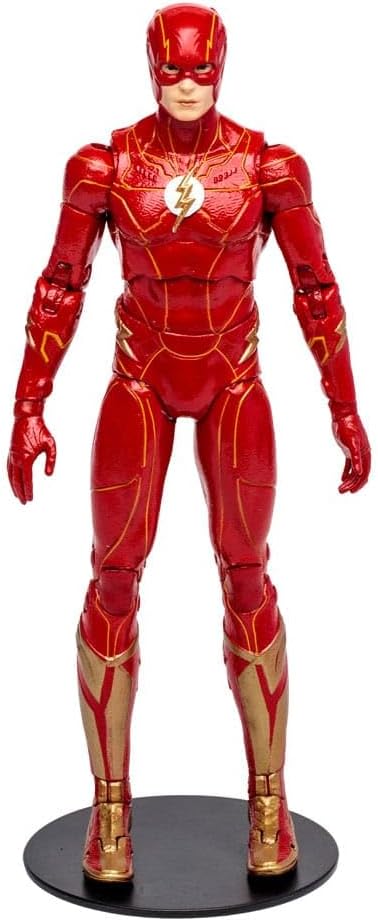 McFarlane Toys DC Multiverse Flash Movie Plastic Action Figure w/ 22 Moving Part (Like New)