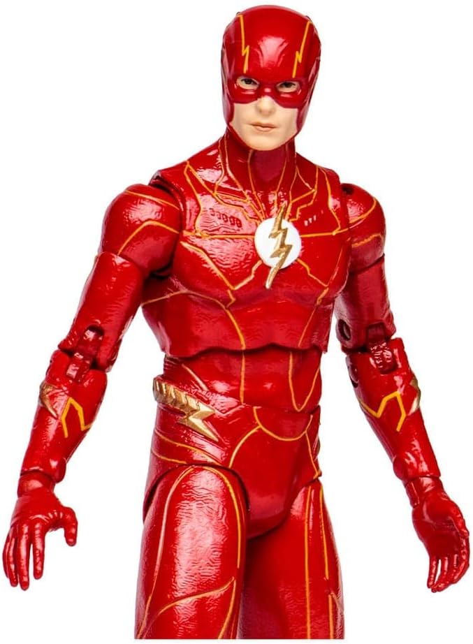 McFarlane Toys DC Multiverse Flash Movie Plastic Action Figure w/ 22 Moving Part (Like New)