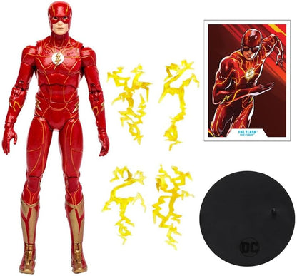 McFarlane Toys DC Multiverse Flash Movie Plastic Action Figure w/ 22 Moving Part (Like New)