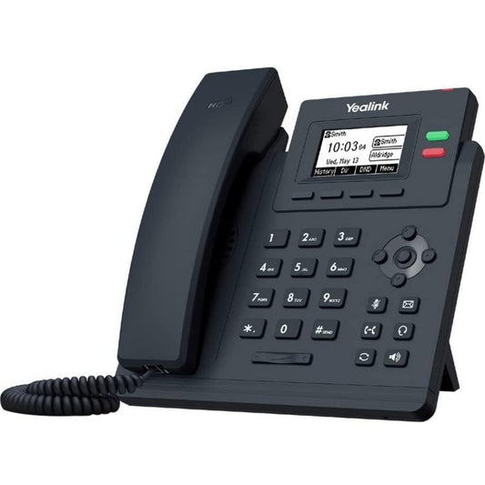 Yealink SIP-T31G IP Phone - Corded - HD Voice Wall Mountable - Classic Gray (Used)