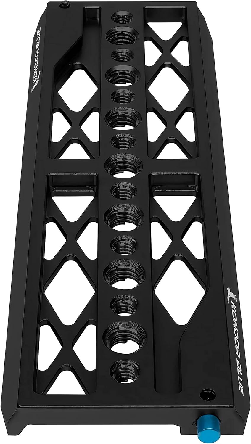 Kondor Blue KB-DP8-BK ARRI Lightweight Dovetail Plate for Heavy Camera Equipment (New, Damaged Retail Box)