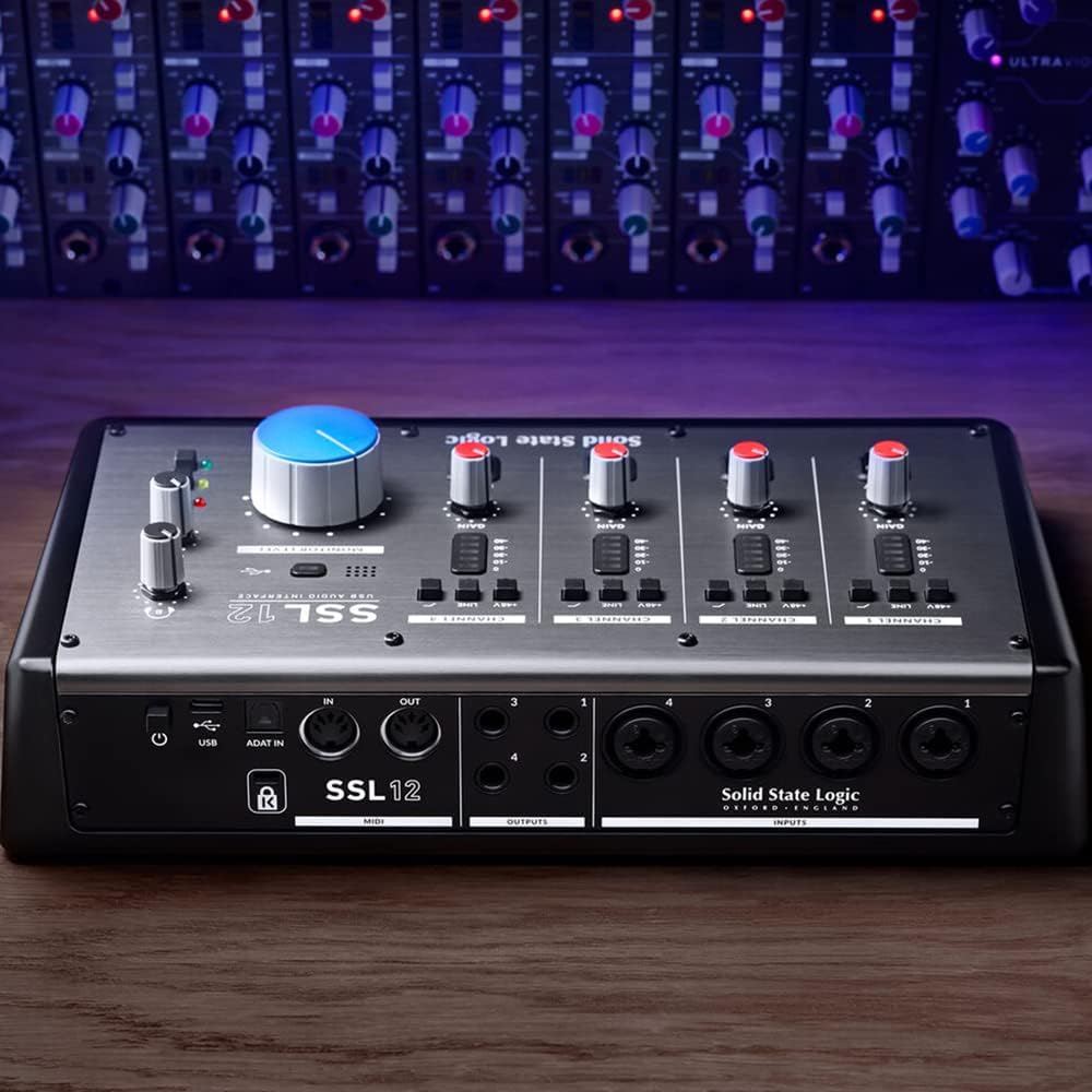 Solid State Logic 14 Channels Audio Interface for Professional Recording/Mixing (Used)