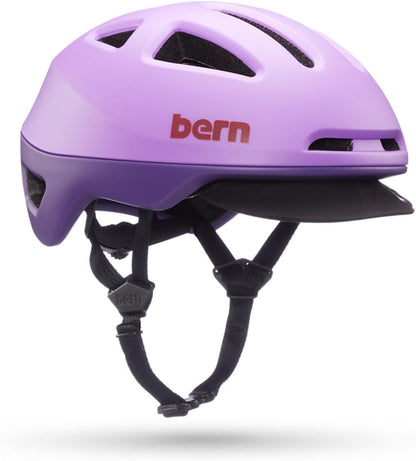 Bern Major MIPS Lightweight Adult Bicycle Helmet, Matte Electric Purple - Small (Like New, No Retail Box)