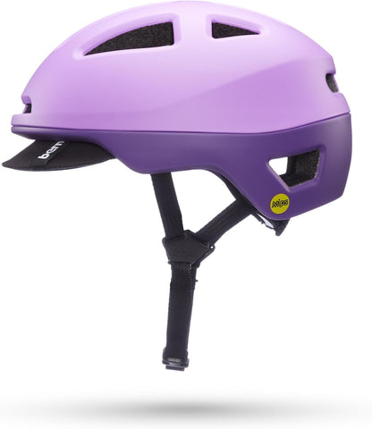 Bern Major MIPS Lightweight Adult Bicycle Helmet, Matte Electric Purple - Small (Like New, No Retail Box)