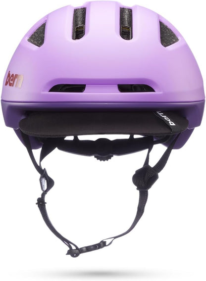 Bern Major MIPS Lightweight Adult Bicycle Helmet, Matte Electric Purple - Small (Like New, No Retail Box)