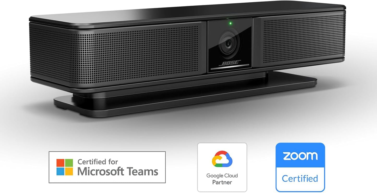 Bose VB-S All-in-one Bluetooth Video Conference Camera with Mic - Black (Like New)
