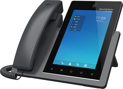 Grandstream GXV3470 7" Touch Screen IP Video Phone - 16 SIP Lines, Wi-Fi 6, PoE (Used)