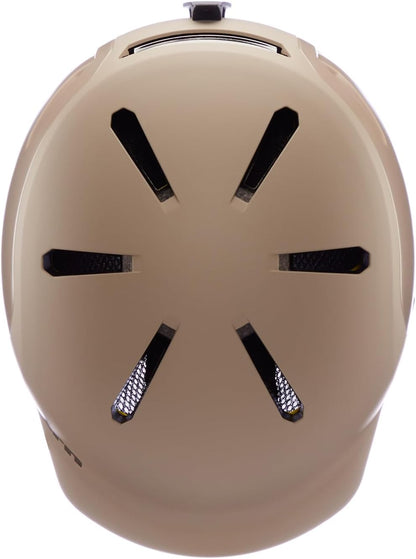 Bern Watts 2.0 Adult Snowboard Helmet for Men & Women, Matte Sand - Size Medium (Like New, No Retail Box)
