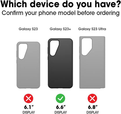 OtterBox Alpha Flex Screen Protector for Galaxy S23+, Flawless Touch Response (Like New)