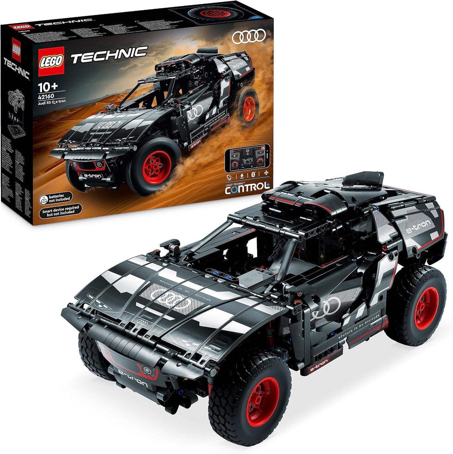 LEGO Technic Audi RS Q e-tron 42160 Advanced Building Kit for Kids - 914 Pieces (Like New)