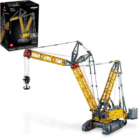 LEGO Technic Liebherr Crawler Crane LR 13000 Model Kit - Bedroom or Office Decor (Like New)