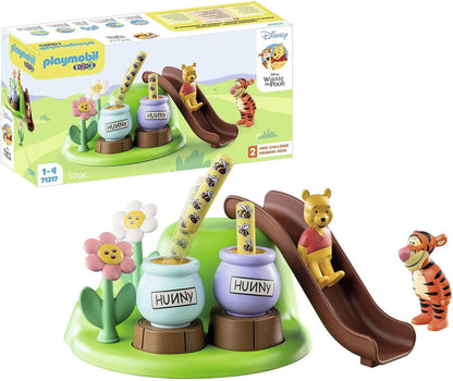 Playmobil Disney Winnie's & Tigger's Bee Garden Building Set, 17 pcs - One Size (Like New)