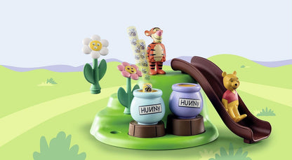 Playmobil Disney Winnie's & Tigger's Bee Garden Building Set, 17 pcs - One Size (Like New)