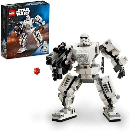 LEGO 75370 Star Wars Stormtrooper Robot with Articulated Parts for 6 Ages Kids (New, Damaged Retail Box)
