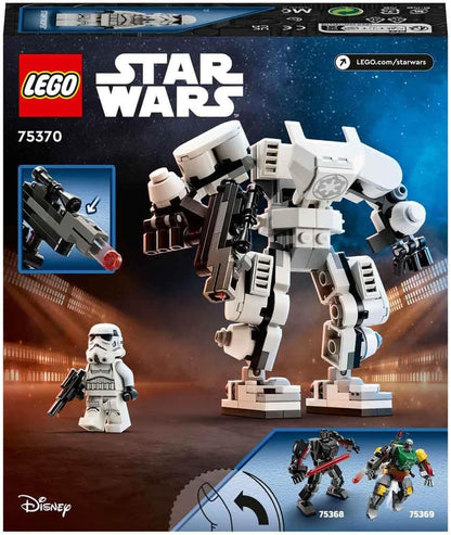 LEGO 75370 Star Wars Stormtrooper Robot with Articulated Parts for 6 Ages Kids (New, Damaged Retail Box)
