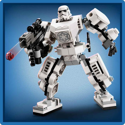LEGO 75370 Star Wars Stormtrooper Robot with Articulated Parts for 6 Ages Kids (New, Damaged Retail Box)