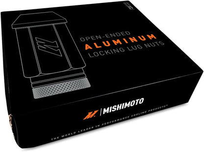 Mishimoto MMLG-15-27LBK Aluminum Locking Lug Nuts for 21+ Ford Bronco, M12 X 1.5 (Like New)