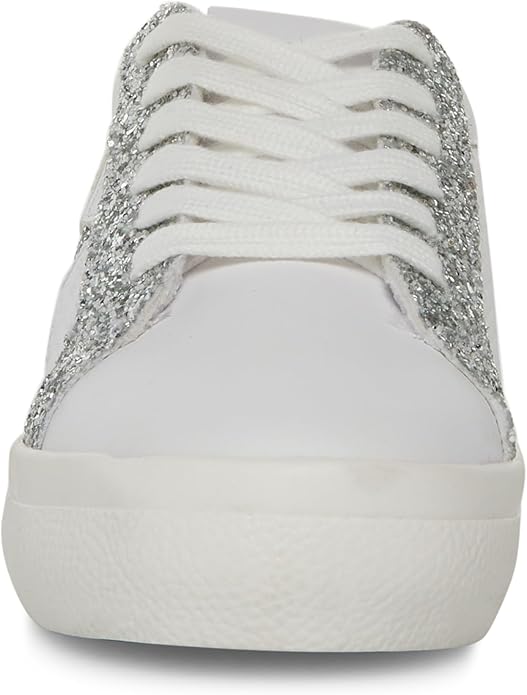 Steve Madden Starling Lightweight Women's Lace-Up Sneaker, Synthetic Rubber Sole (Like New, No Retail Box)