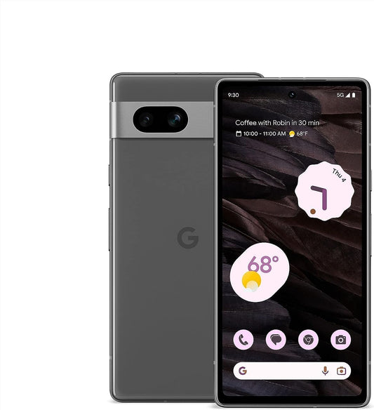 Google Pixel 7a Unlocked Android Phone, 128 GB, Charcoal (Used)
