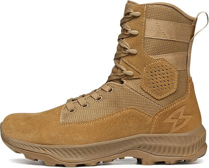 GARMONT T8 Falcon Combat Tactical Boots for Men and Women, Size 10 - Coyote (Like New)