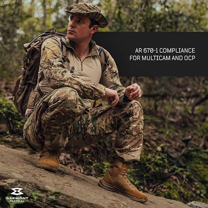 GARMONT T8 Falcon Combat Tactical Boots for Men and Women, Size 7 - Coyote (Like New)