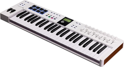 Arturia KeyLab Essential mk3 49 Key USB MIDI Keyboard Controller - White (Like New)