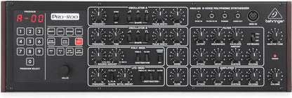Behringer PRO-800 Alloy Steel Analog 8-Voice Polyphonic Synthesizer - Black (Like New)