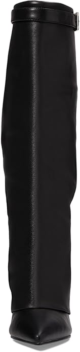 Steve Madden Women's Corenne Knee High Leather Boot, Synthetic Rubber Sole (Like New)