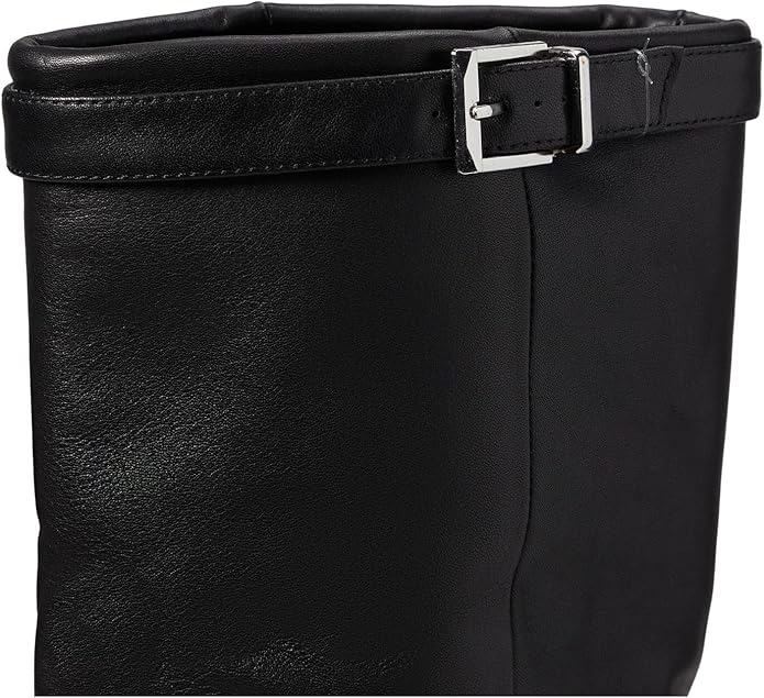 Steve Madden Women's Corenne Knee High Leather Boot, Synthetic Rubber Sole (Like New)