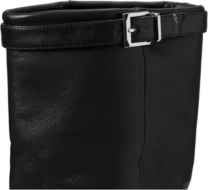 Steve Madden Women's Corenne Knee High Leather Boot, Synthetic Rubber Sole (Like New)