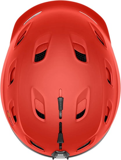SMITH Optics Vantage Snowsports Cycling Helmet for Men, Matte Poppy/Black, Small (Like New, No Retail Box)