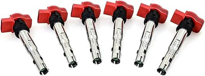 Mishimoto Ignition Coil, Set of 6 for 2006–2008 VW/GTI/TSI/FSI/TFSI, OEM Fit (Like New)