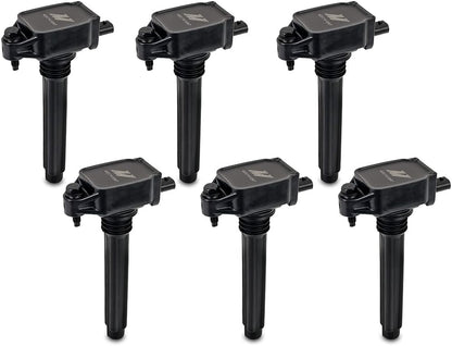 Mishimoto ‎MMIG-WRA-1206 Ignition Coil for 2012-2018 Jeep Wrangler, Set of 6 (Like New)