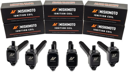 Mishimoto ‎MMIG-WRA-1206 Ignition Coil for 2012-2018 Jeep Wrangler, Set of 6 (Like New)
