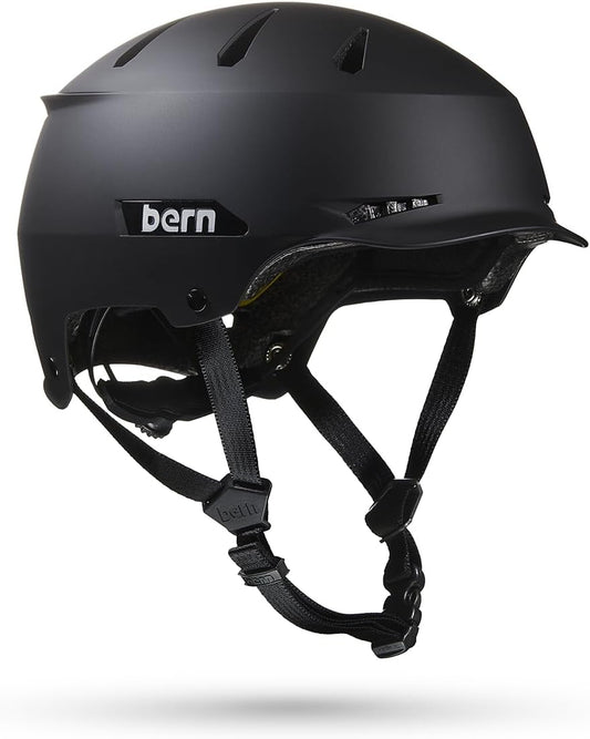 BERN Hendrix MIPS Ventilation Adult Bike Helmet, Small Size - MIPS Matte Black (Like New)