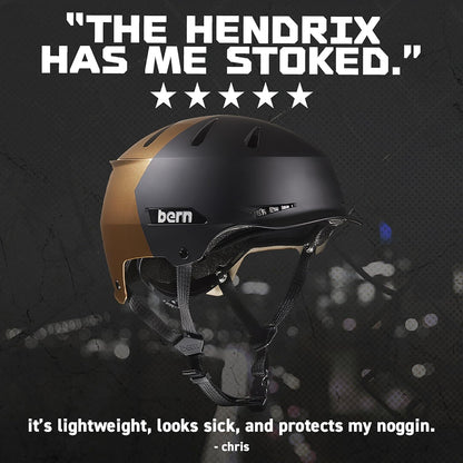 BERN Hendrix MIPS Ventilation Adult Bike Helmet, Small Size - MIPS Matte Black (Like New)