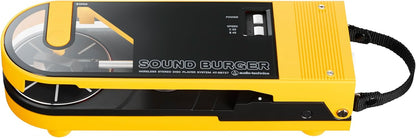 Audio-Technica AT-SB727-YL Belt-Drive Portable Turntable, 45 RPM Vinyl � Yellow (Like New)