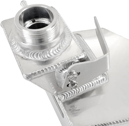 Mishimoto Aluminum Degas Tank Compatible with Ram 6.7L Cummins 2013-18, Natural (Like New)