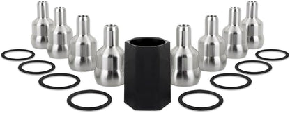 Mishimoto MMOR-F2D-03 Oil Rail Ball Tube Set, 2004.5-2007 Ford 6.0L Powerstroke (Like New)