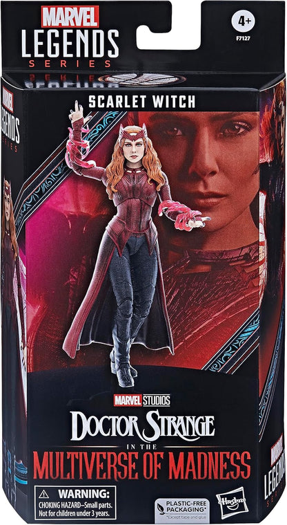 Marvel Hasbro Scarlet Witch in The Multiverse of Madness Exclusive Action Figure (New, Damaged Retail Box)