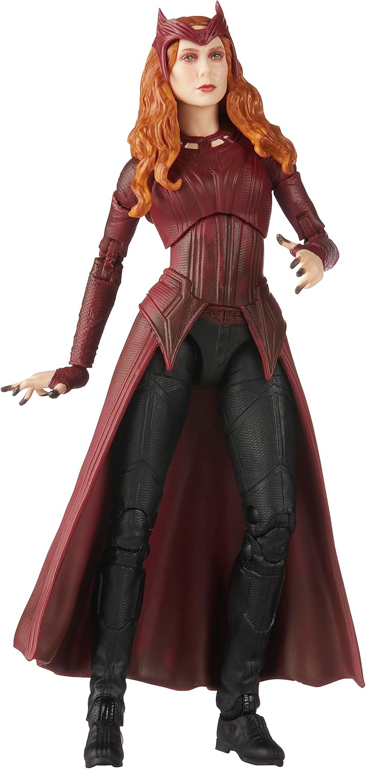 Marvel Hasbro Scarlet Witch in The Multiverse of Madness Exclusive Action Figure (New, Damaged Retail Box)