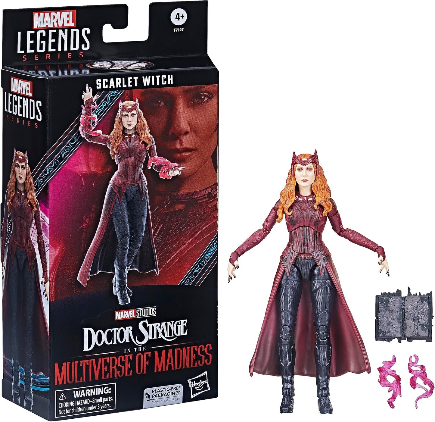Marvel Hasbro Scarlet Witch in The Multiverse of Madness Exclusive Action Figure (New, Damaged Retail Box)