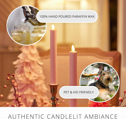 Luminara Flameless Battery Operated Indoor LED Taper Candle for Decoration (Used)