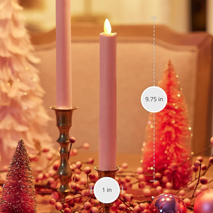 Luminara Flameless Battery Operated Indoor LED Taper Candle for Decoration (Used)