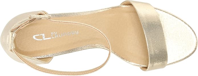 Chinese Laundry Women's Synthetic Inner Jody Sandals, Wide Fit, Block Heel (Used)