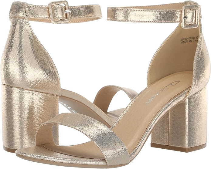 Chinese Laundry Women's Synthetic Inner Jody Sandals, Wide Fit, Block Heel (Used)